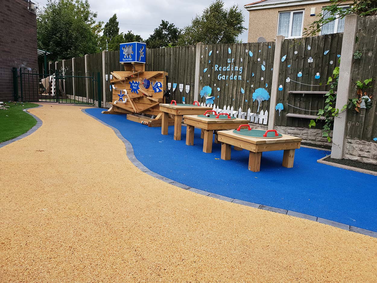 Rubber Mulch for Playgrounds, Parks and Patios