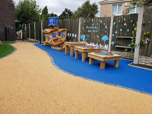 Rubber Mulch for Playgrounds, Parks and Patios